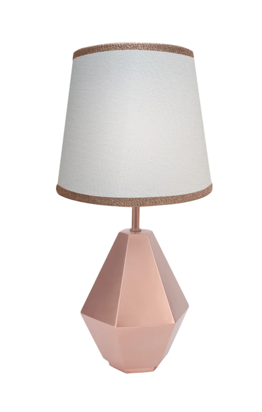 Rose Gold Modern Nursey Lamp By Lambs & Ivy