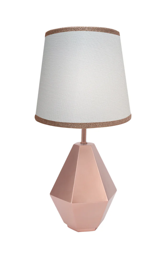 Rose Gold Modern Nursey Lamp By Lambs & Ivy