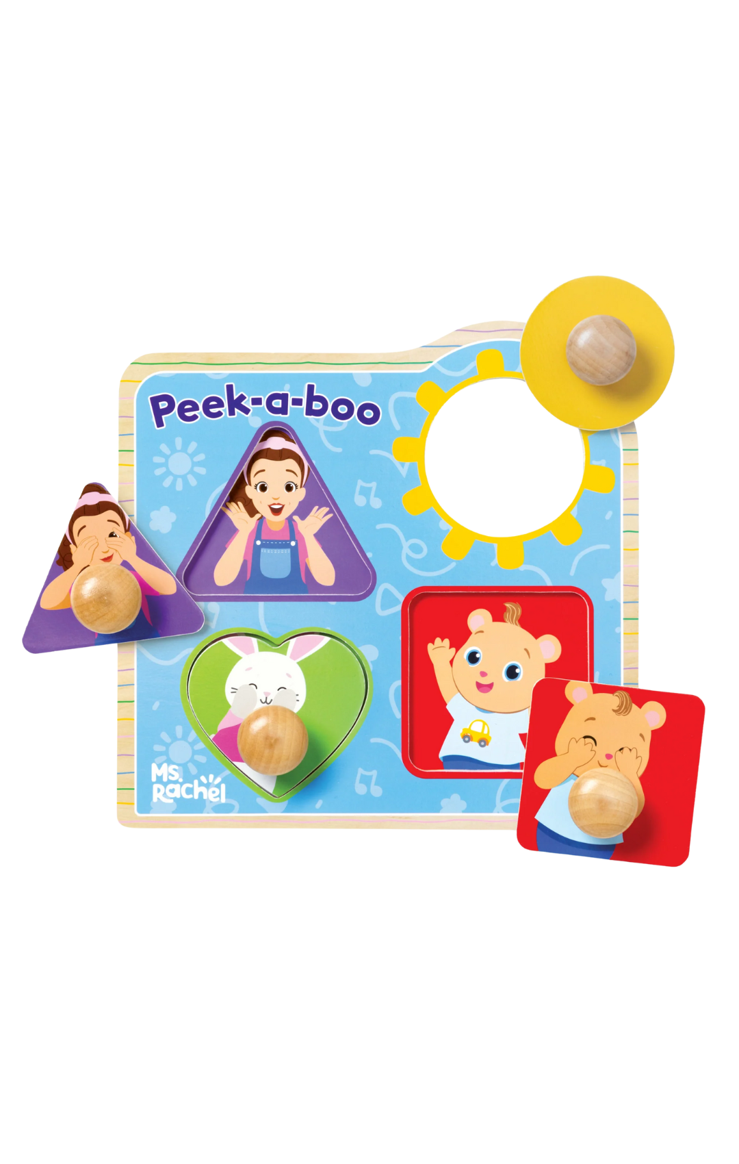 Ms. Rachel Jumbo Knob Puzzle