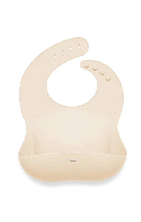 Silicone Baby Bib Roll Up & Stay Closed