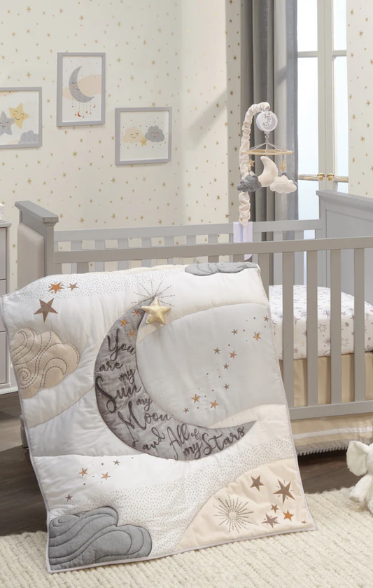 Goodnight Moon 3 Piece Nursey Bedding Set By Lambs & Ivy