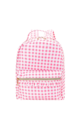 Load image into Gallery viewer, Pink Plaid Ruffle Girls Backpack
