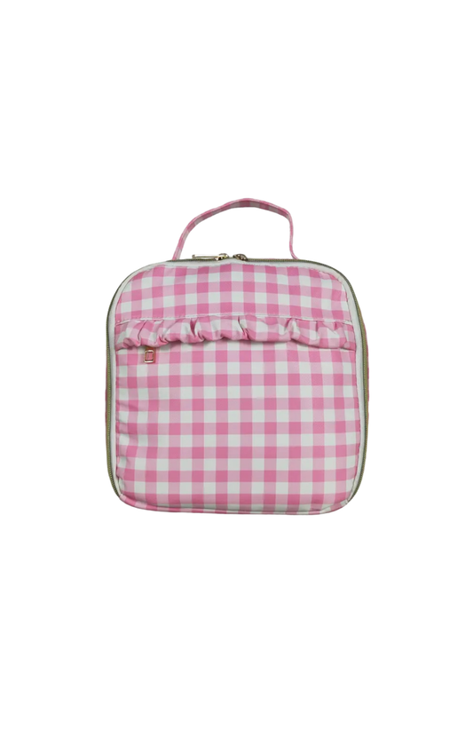 Plaid Ruffle Baby Girls Lunchbox