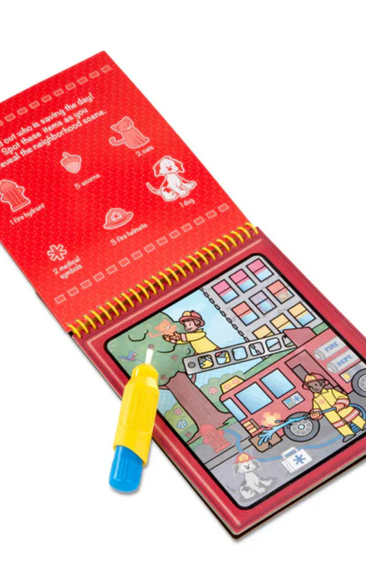 Water Wow! Water Reveal Pad-Vehicle By Melissa & Doug