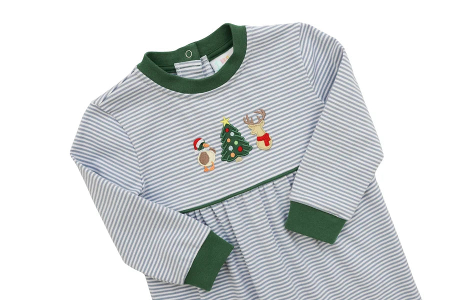 Christmas as the Camp Romper