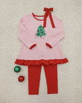 Load image into Gallery viewer, Underneath the Tree Ruffle Pants Set
