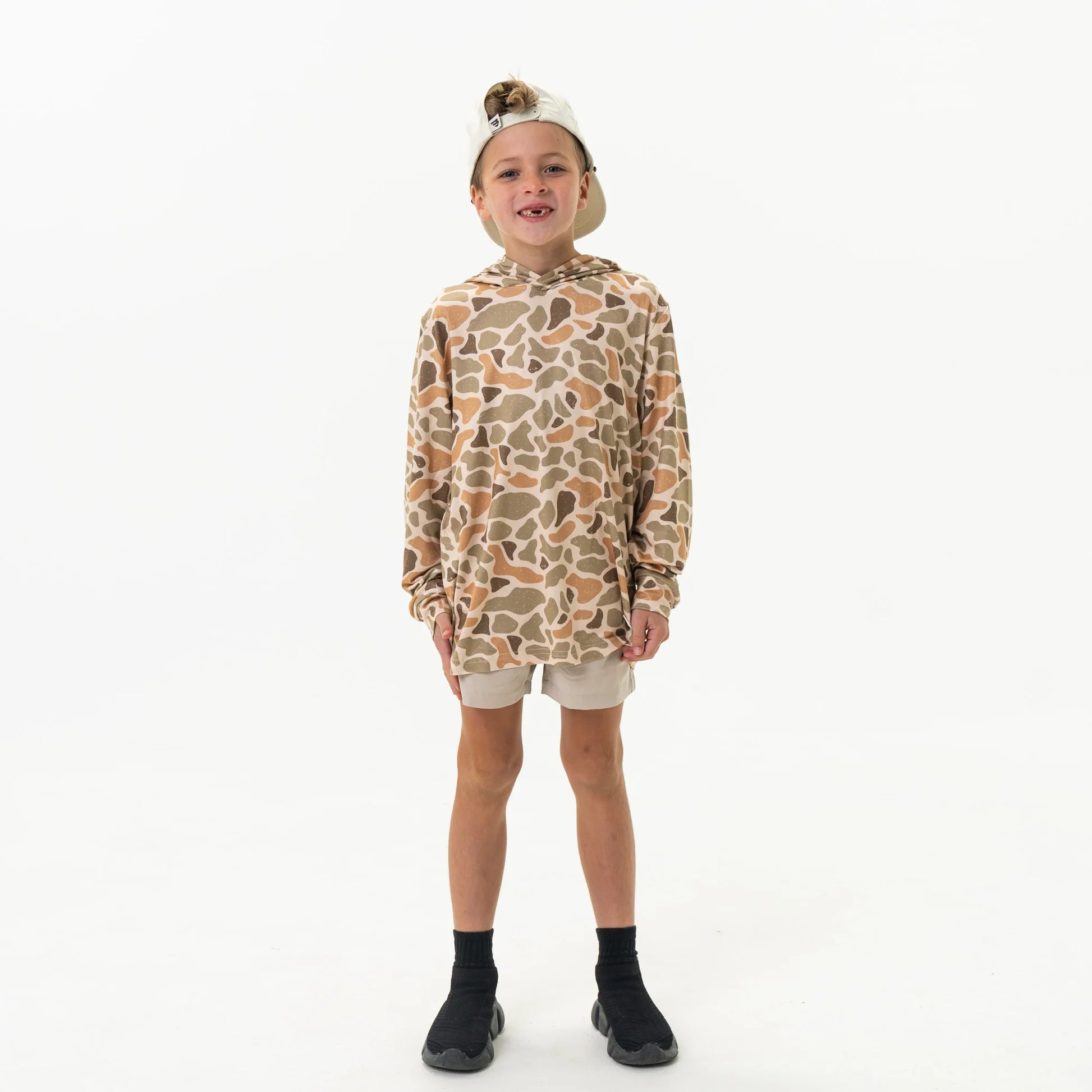 Youth Performance Hoodie- Venado Camo