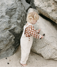 Load image into Gallery viewer, Russet Checkered Knit Sweater
