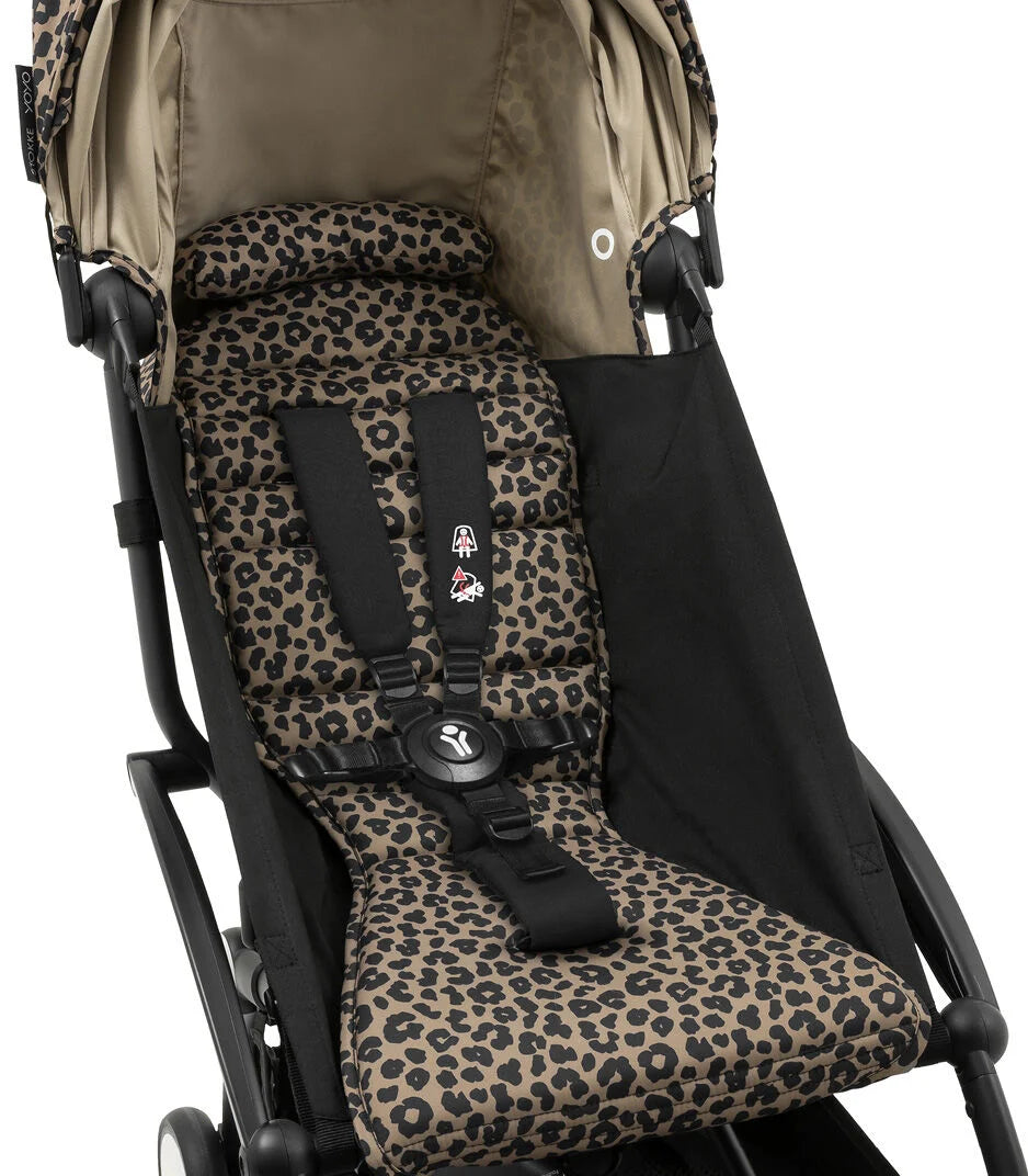 Stokke YOYO Stroller- Leopard on Black