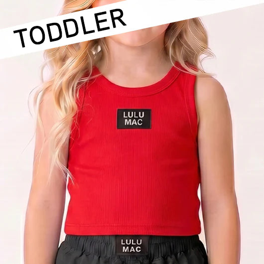 Lulu Mac Toddler Solid Tank