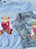Load image into Gallery viewer, Arkansas Teddy Bear Youth Sweatshirt

