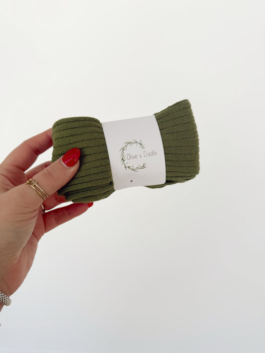 Ribbed Tights Stocking