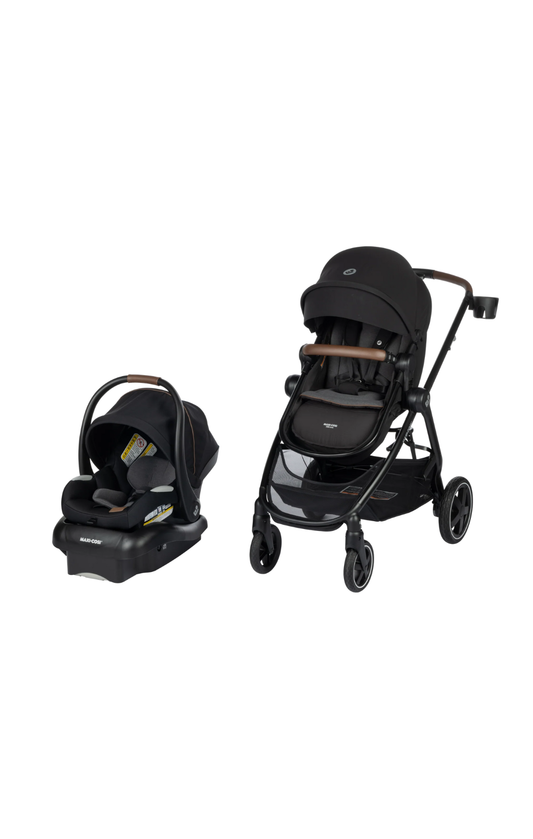 Maxi-Cosi Zelia  Luxe 5-in-1 Modular Travel System - New Hope Black
