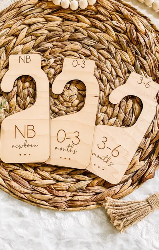 Nursery Closet Dividers - Neutral