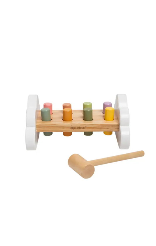 Wooden Hammer Bench Toy, Learning Toy