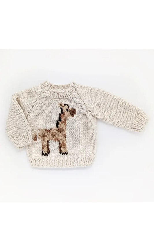 Giraffe Sweater For Baby & Toddler