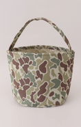 Load image into Gallery viewer, Green Camouflage Basket
