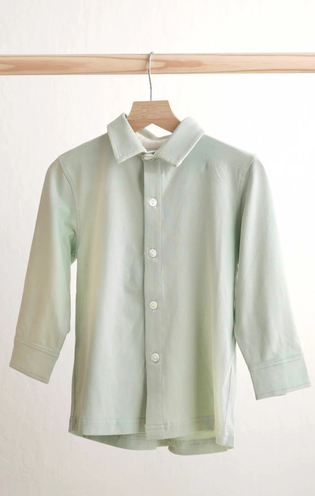 Light Sage Button Down Shirt
