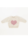 Load image into Gallery viewer, Sweetheart Crew Neck Sweater Baby & Toddler
