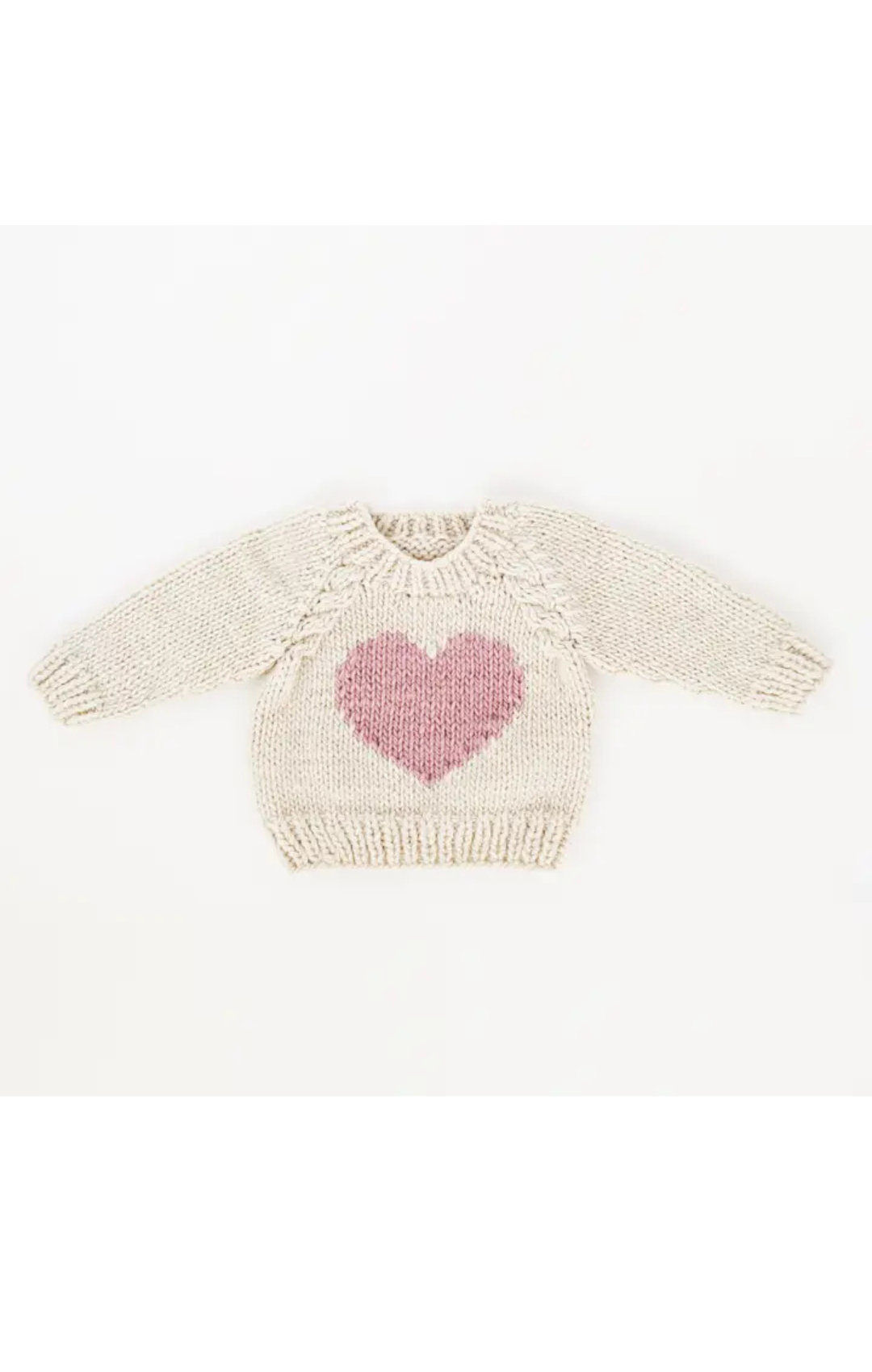 Sweetheart Crew Neck Sweater Baby & Toddler