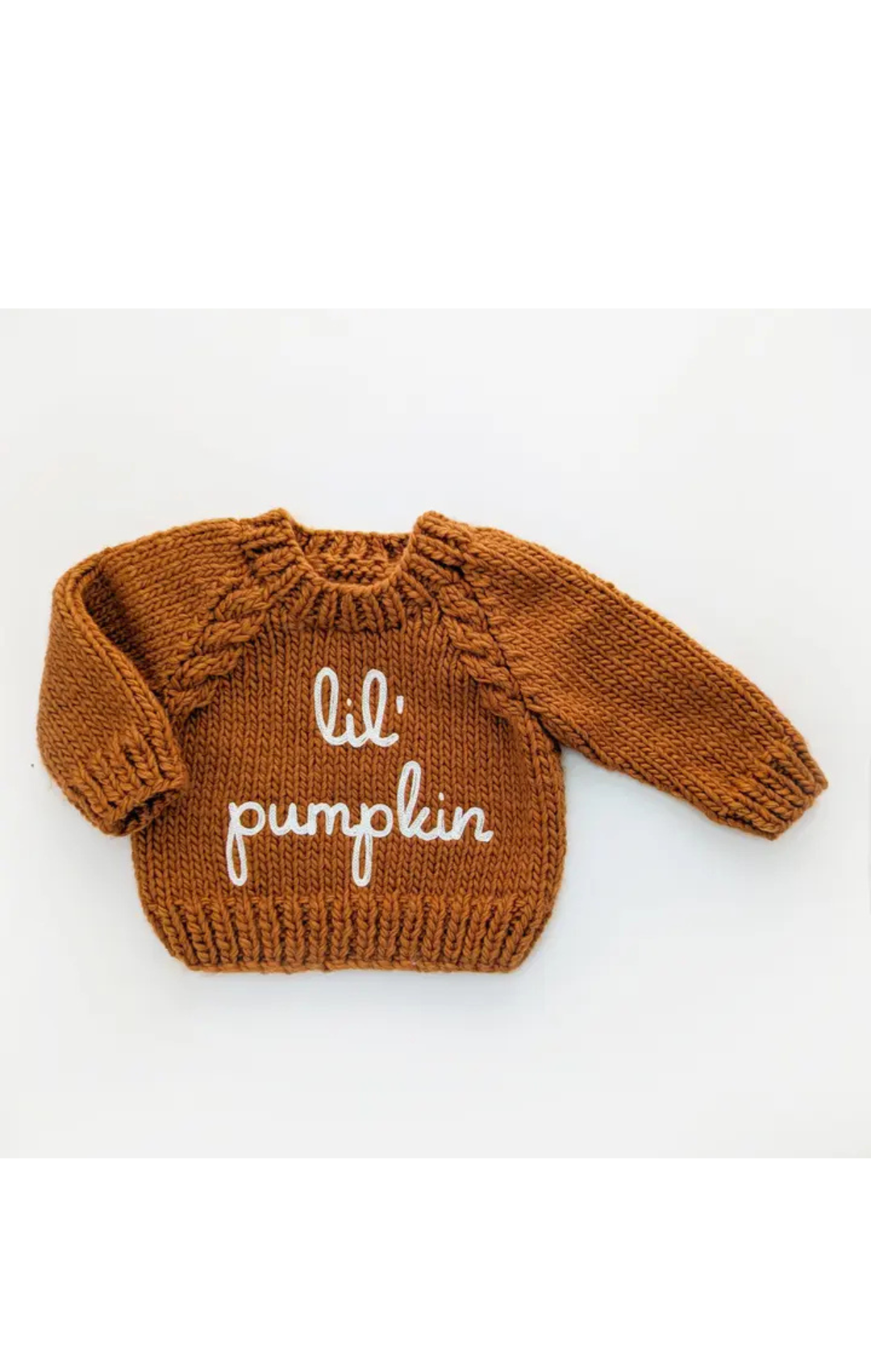 Lil' Pumpkin Sweater For Baby & Toddler