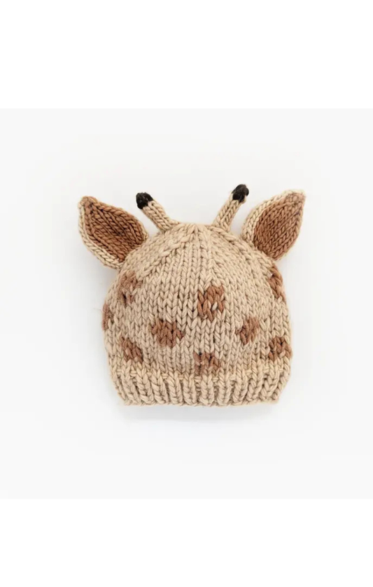 Giraffe Beanie Hat For Baby & Kids