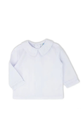 Load image into Gallery viewer, Boys Long Sleeve Peter Pan Collar Shirt
