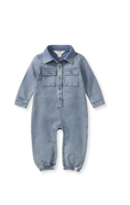 Load image into Gallery viewer, Acid Wash Infant Jumpsuit - Flint
