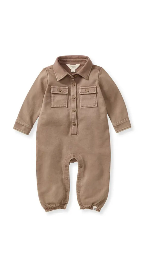 Acid Wash Jumpsuit - Ginger Loaf