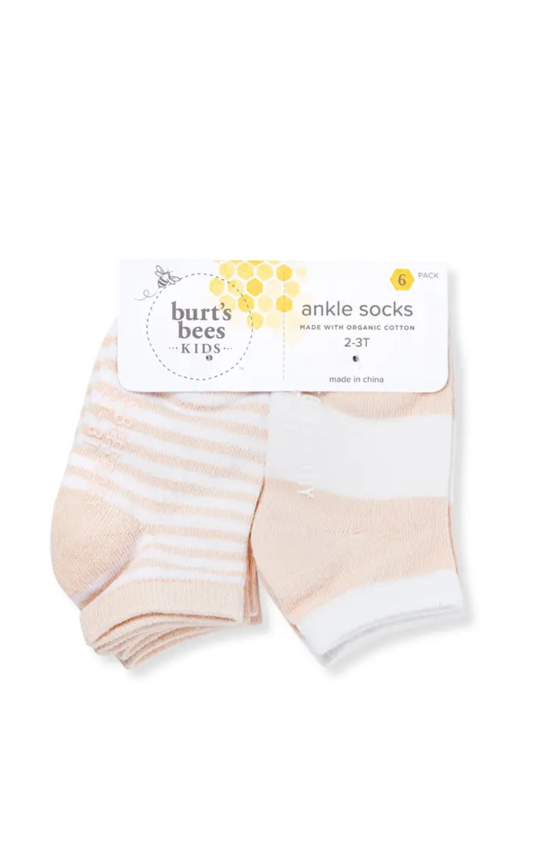 Set of 6 Multi Socks - Ranunculus