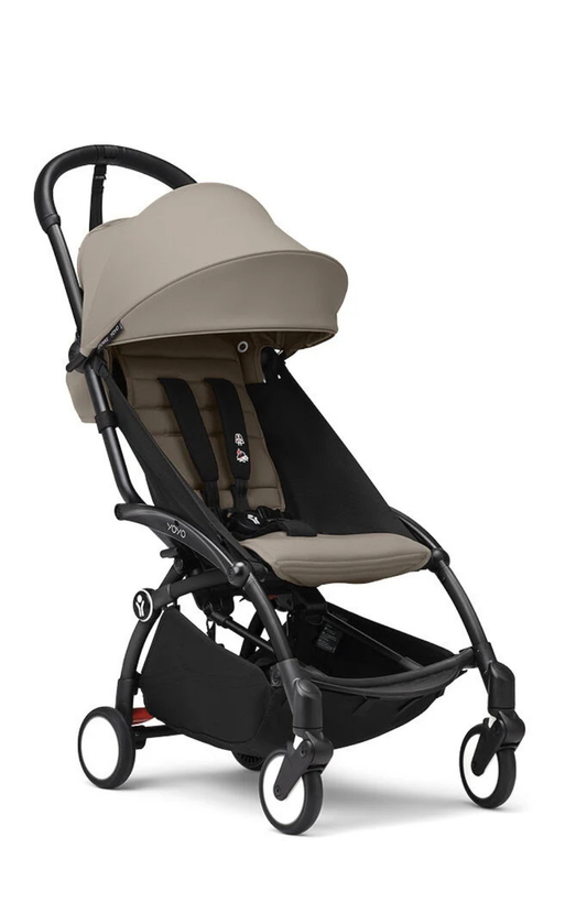 Stokke YOYO Stroller- Taupe on Black