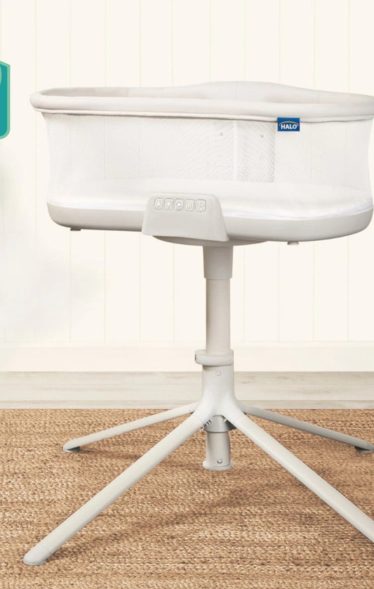 Halo Grey Bassinet Soothing Swivel Sleeper 3.0S