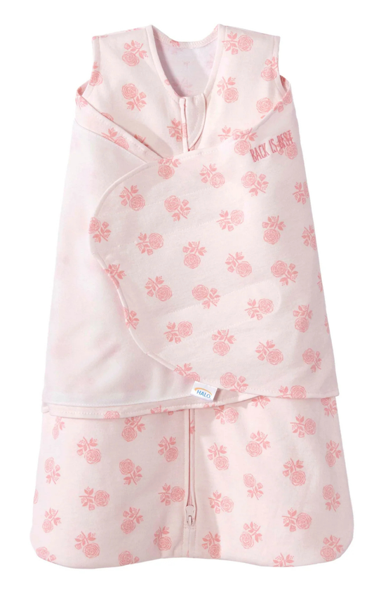 Halo Rose Toss Blush Sleep Sack Swaddle Newborn