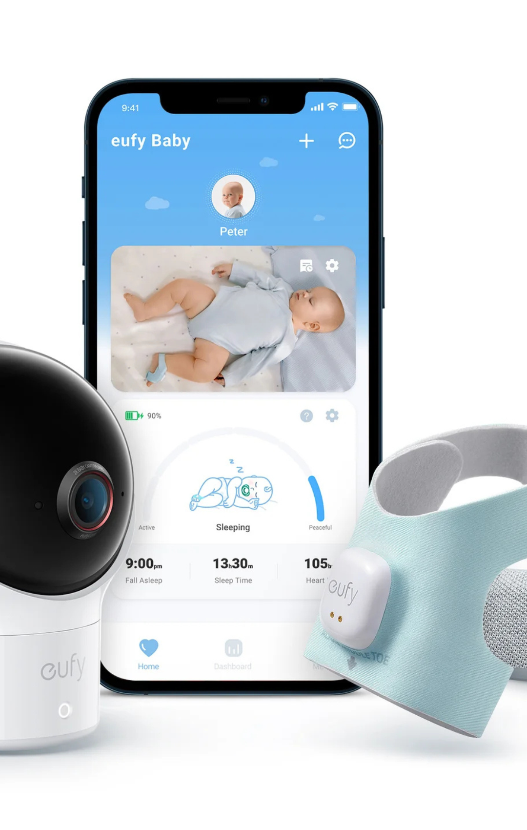 Eufy S340 Blue Smart Sock With Camera