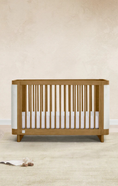 Load image into Gallery viewer, BabyGap Callie 4-in-1 Upholstered Crib
