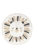 Load image into Gallery viewer, Tisha Lion Area Rug - Round 4'
