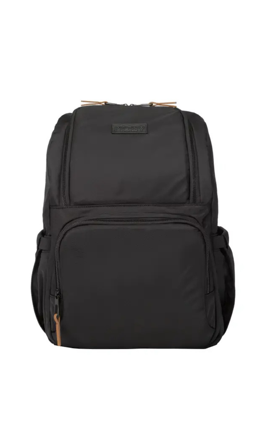 Moby Parent Pack Diaperbag - Black