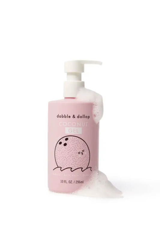 All-Natural Coconut Shampoo, Body Wash & Bubbles