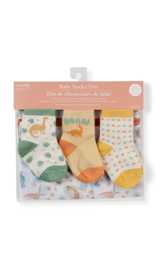 Baby Socks Trio Roarsome
