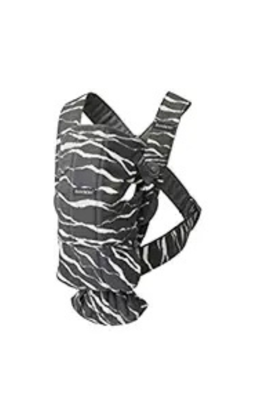 BabyBjorn Anthracite/Landscape Cotton Baby Carrier Mini