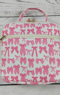 Load image into Gallery viewer, Bow Printed Canvas Lunch Box
