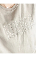 Load image into Gallery viewer, Neutral Embroidered Mama Sweatshirt
