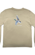 Load image into Gallery viewer, Mallard Boys Taupe Graphic Tee
