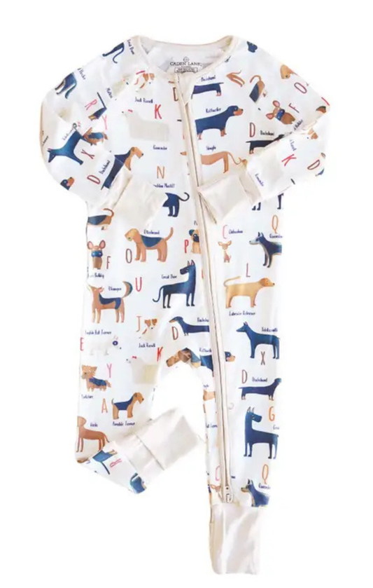 ABC Paw-ty Convertible Zip Romper