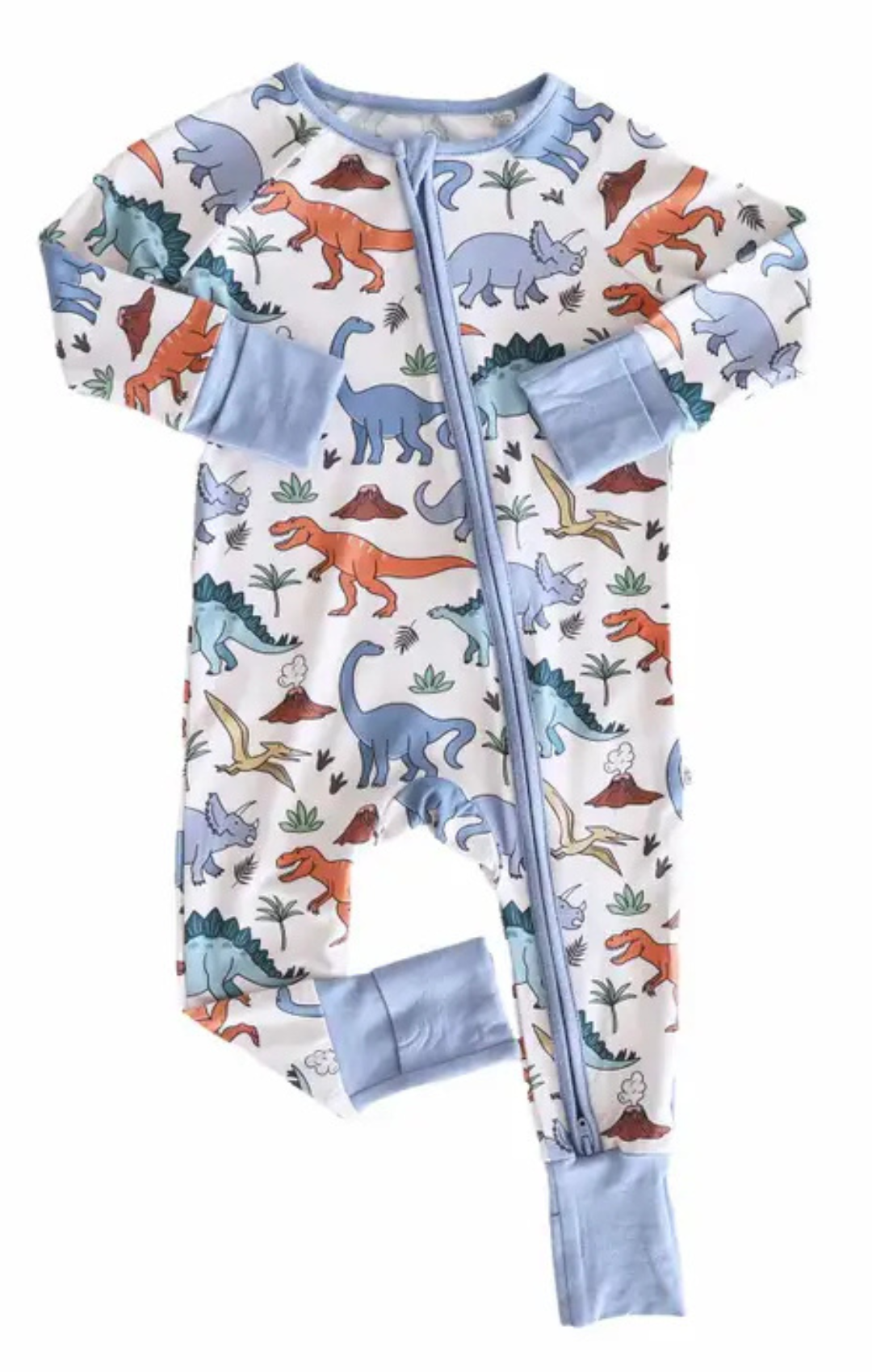 Dino Dude Convertible Zip Romper