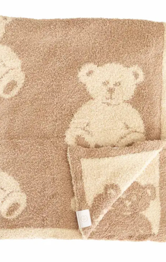 CuddleLane Teddy Bear Luxe Blanket