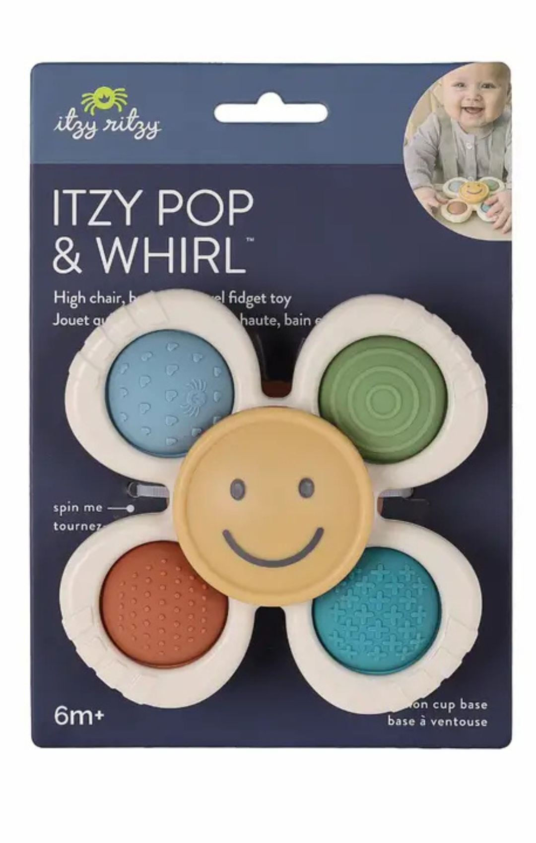 Itzy Smile Pop & Whirl Bath+Travel Toy