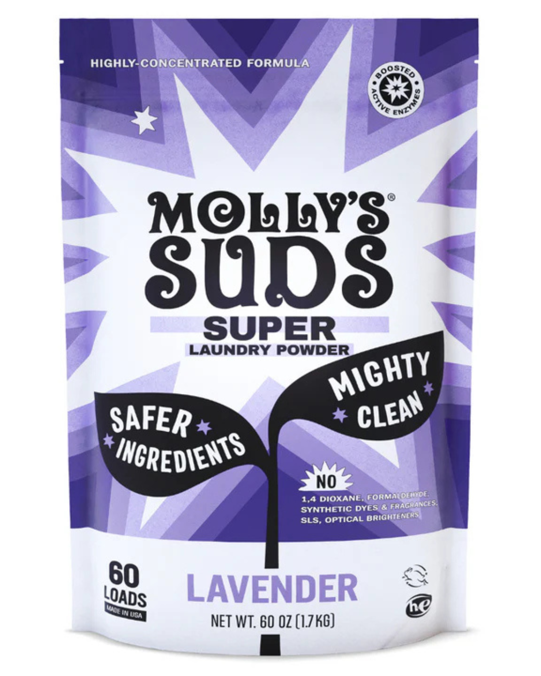 Molly Suds Super Laundry Powder Lavender