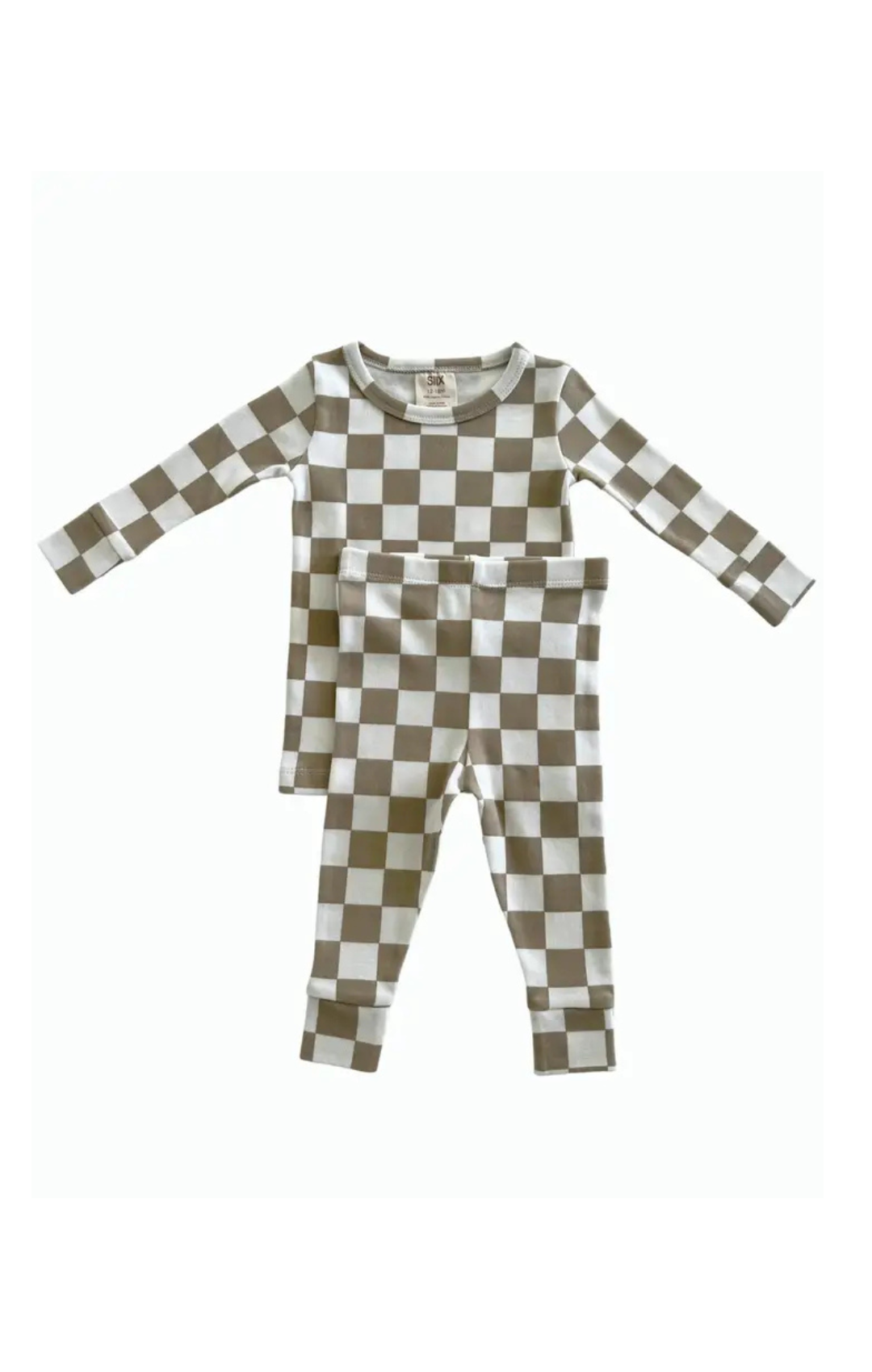 Tiramisu Checkboard 2- Piece Pj's