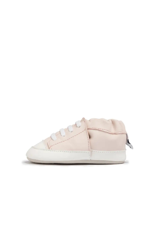 Popping Pink - SHOOSHOOS Baby Shoes Leather Sneaker Bootie